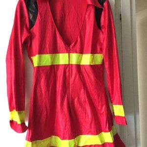 SOLD - Sexy Adult Firefighter Halloween Costume